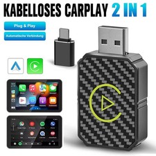 2-in-1 Wireless CarPlay Android Auto Adapter ...