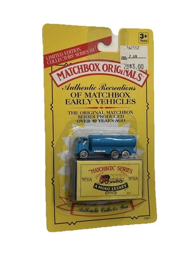 1993 Matchbox Originals Early Vehicles 11 Matchbox Moko Lesney Gas Petrol Tanker