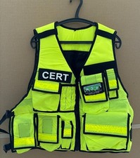 Custom Made CERT/Volunteer First Responder Vest