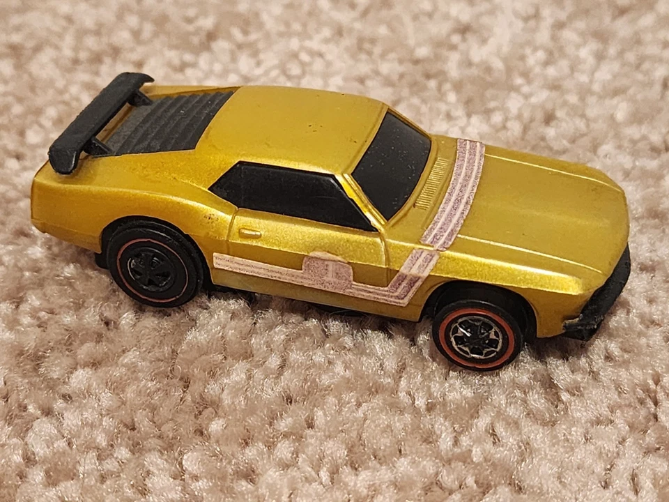 Mustang Boss 302 dorado Mattel Sizzlers Redline 1969 vintage - sin probar Foto 3 de 4