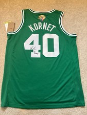 Luke Kornet Signed Autographed Boston Celtics Finals Jersey PSA COA Auto Large