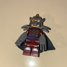 LEGO TMNT Shredder Minifigure tnt035 set 79101 w/ Helmet, claws, Blue cape 