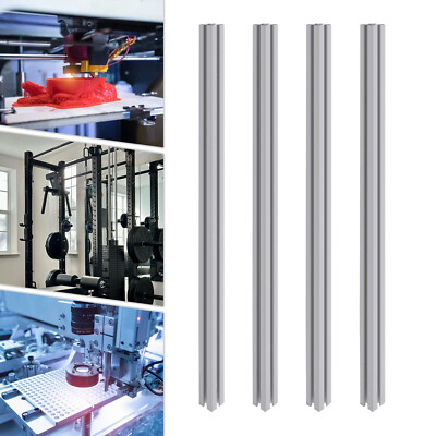4040 T-Slot Aluminum Extrusion for 3D Printer Parts and CNC DIY Silver 1000mmX4.