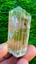 225 ct bi color double termination complete clean Kunzite crystal from afghan