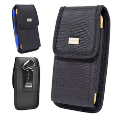 For Motorola Moto G Power 2025 2024 Moto G 2025 Holster Nylon Clip Case Pouch