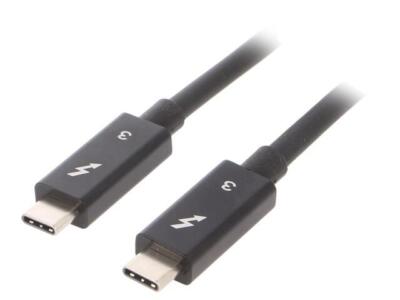 AK-USB-33 cable USB 3.1 USB C male, nickel-plated on both sides 0.5 m AKYGA