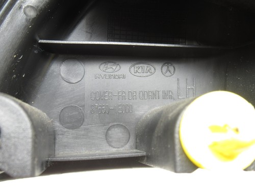 05-11 Hyundai Accent Espejo Puerta Delantera Izquierda Esquina Cubierta Borde 87650-1E000 Fabricante de Equipo Original - Imagen 3 de 7