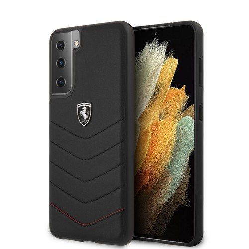Funda protectora FERRARI Samsung S21+ Plus cuero genuino cuero auténtico - Imagen 5 de 5