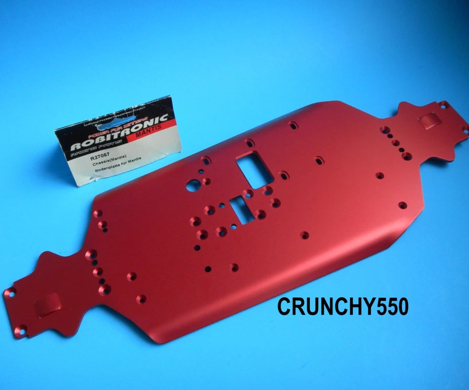 Robitronic Racing Parts Mantis Chassis #R27067 Vintage RC Part - Image 2 of 2
