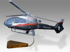 Airbus Eurocopter EC130B Maverick Desk Wood Helicopter Model Large Scale 1/24
