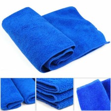 12 PCS LARGE MICROFIBRE CLEANING Supremo SOFT CLOTHS WASH TOWEL -16"x16"