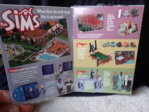 The Sims (EA Maxis PC CD) Complete boxed game - Picture 3 of 6