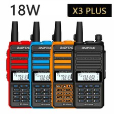BF-X3 PLUS Walkie Talkies  Portable Two-way Radios Rechargeable