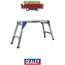 Sealey APS2E Folding Platform 2-Tread Aluminium - EN 131