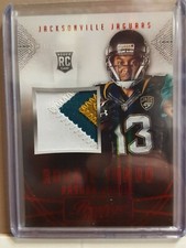 Rashad Greene 2015 Prestige Rookie Jumbo Jersey card #RJJ-RG Florida St Jaguars