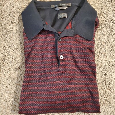 Houndstooth Pattern Nike Men's Vapor Jacquard Golf Polo Tiger