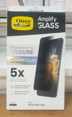 OTTERBOX IPHONE 2020 LARGE AMPLIFY GLASS ANTIMICROBIAL SCREEN PROTECTOR