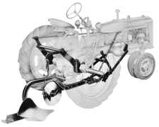 IH International McCormick Farmall C Super C-193 1 Bottom Moldboard Plow Manual