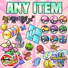 Pokemon Scarlet Violet ANY HELD ITEM Master Ball, Rare Candy, Ability Patches