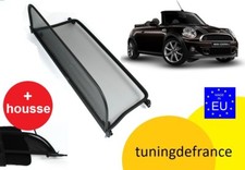 MINI R52 R57 CABRIOLET 2004-2013 | Filet Anti Remous | Coupe Vent + HOUSSE