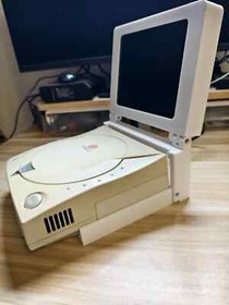 📺 8" Dreamcast Mini Monitor  w/ Stereo Speakers | 720P Foldable Screen