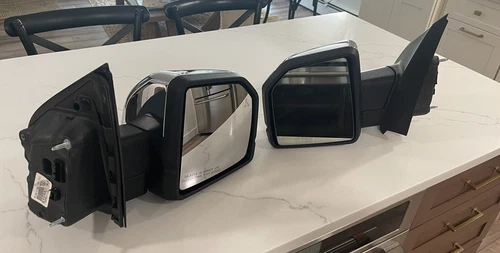 2015-2020 Ford F150 Mirrors 360 BLIS Power LH RH Chrome