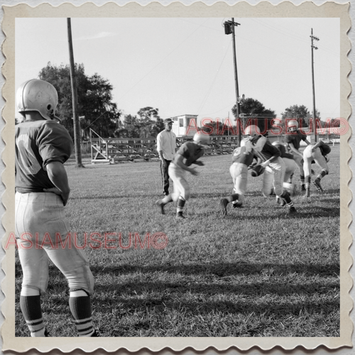 50s FROSTPROOF FLORIDA FOOTBALL TEAM TRAINING VINTAGE USA AMERICA Photo