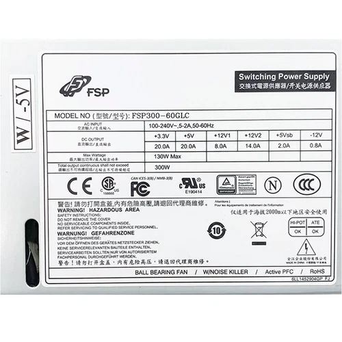 For Advantech FSP300-60GLC 300W Industrial Control Computer Power Supply - Bild 3 von 5
