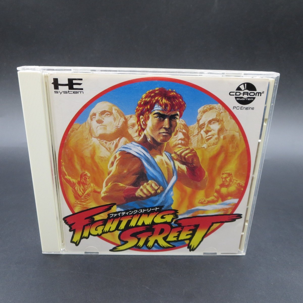 ファイティング ・ストリート PCエンジンCD-ROM Fighting Street PC Engine CD Rom with Manual and Insert