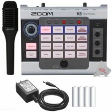 Zoom V3 Vocal Processor Zoom SGV-6 Vocal Microphone Adapter
