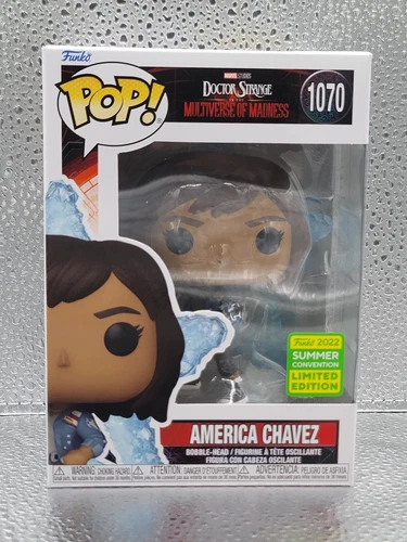 DSMM America Chávez SDCC 2022 ¡exclusivo al por menor Funko Pop 1070!