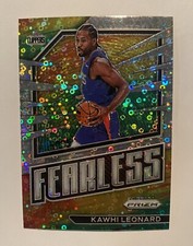 2022-2023 Panini Prizm Kawhi Leonard Fearless Fast Break Disco Prizm