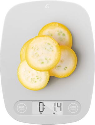 Greater Goods Digital Kitchen Scale - Cooking, Baking, Meal and Food Prep  Gray