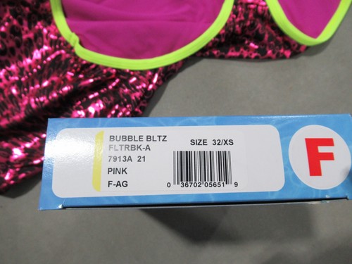 TYR The Finals Bubble Bltz Size 32/XS Pink *NWT* - Picture 4 of 4