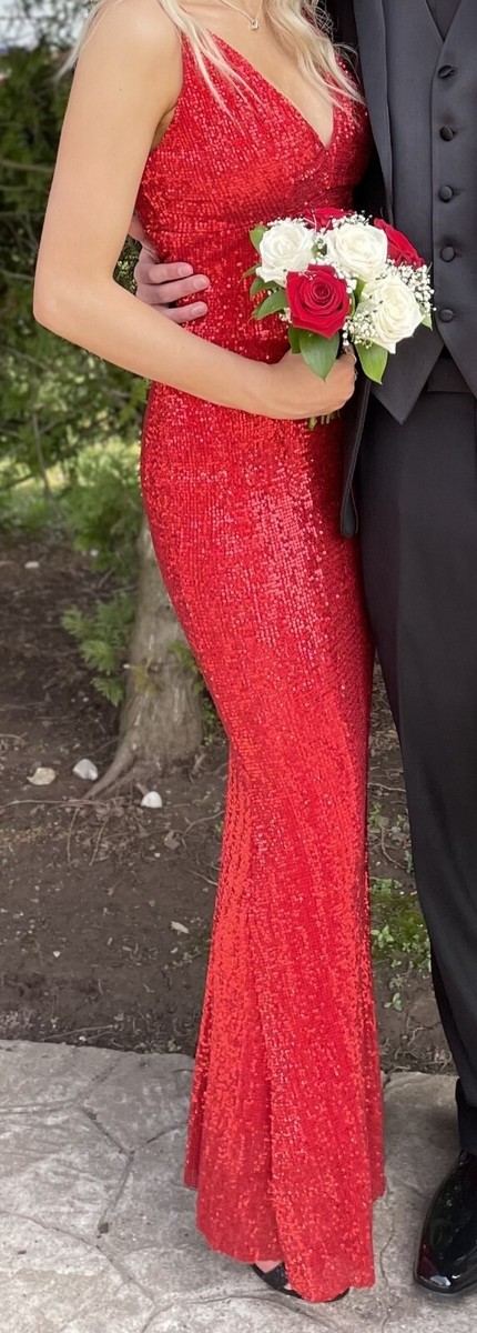 hello molly red sequin dress Try Your Luck Sequin Dress Red
