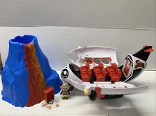 Jada Toys Ryan's World Combo Panda Airlines Playset - 30982 Used With Volcano
