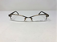 LAURA ASHLEY Eyeglasses Frames Shea 53-19-130 Antique Gold/Tortoise BJ31