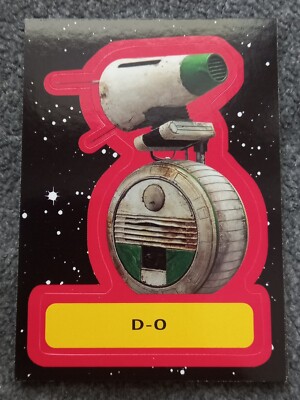 2019 TOPPS STAR WARS JOURNEY TO THE RISE OF SKYWALKER STICKER ''D-O''#CS-11