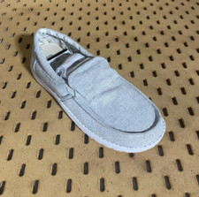 Hey Dude Misty Chambray Grey Slip On shoe EU 35 US Size Youth 3 Women's 4