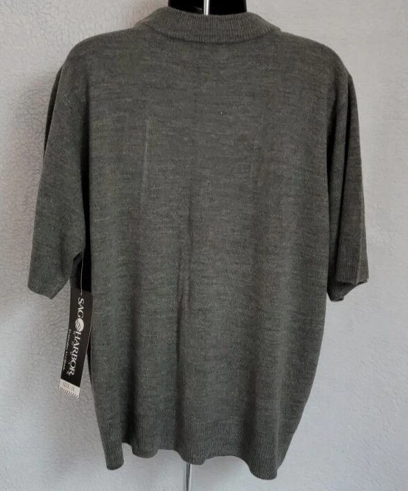 Sag Harbor Mujer Suéter Camisa Top Blusa Talla 1X Gris NUEVO Foto 4 de 4