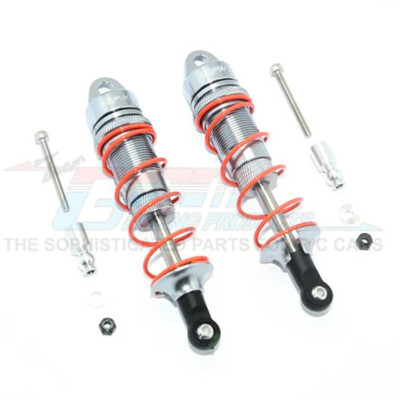 NEW GPM Aluminum Front Adjustable Dampers 100mm Grey : 6S BLX Senton & Typhon