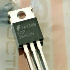 2 PCS Fairchild FCP36N60N MOSFET N-CH 600V 36A TO-220-3 Bx9