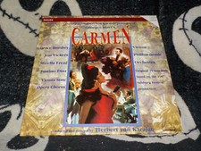 Carmen Laserdisc LD George Bizet Grace Bumbry Jon Vickers Free Ship 50 Orders