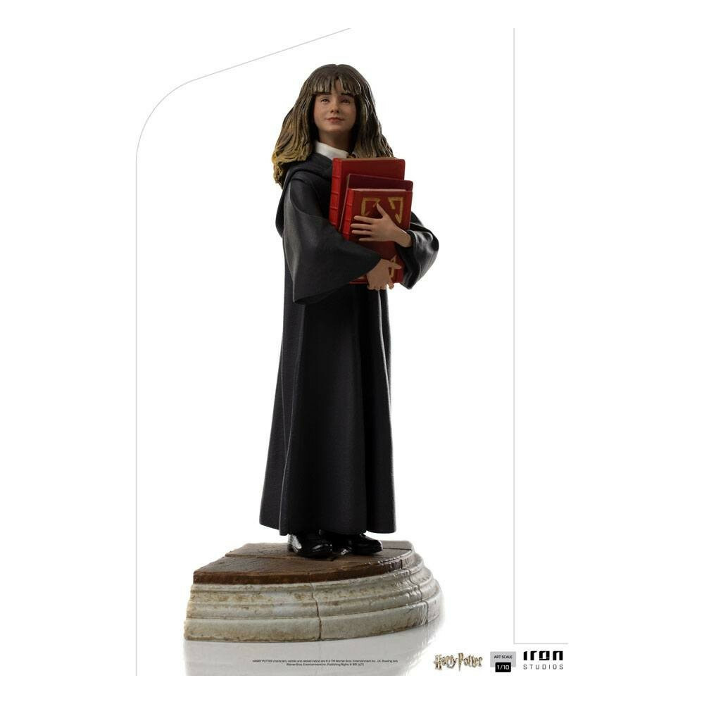 Décoration Bibliothèque Harry Potter Hermione Granger Statue Iron Studios pour Salon