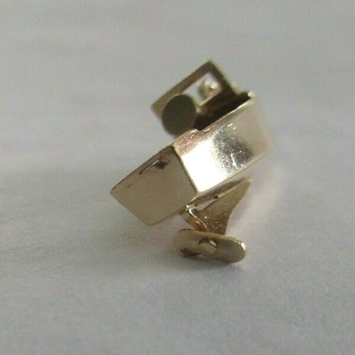 Vintage 14K Gold Boat Pendant with Moving Propeller 1.90 Grams - Picture 5 of 12