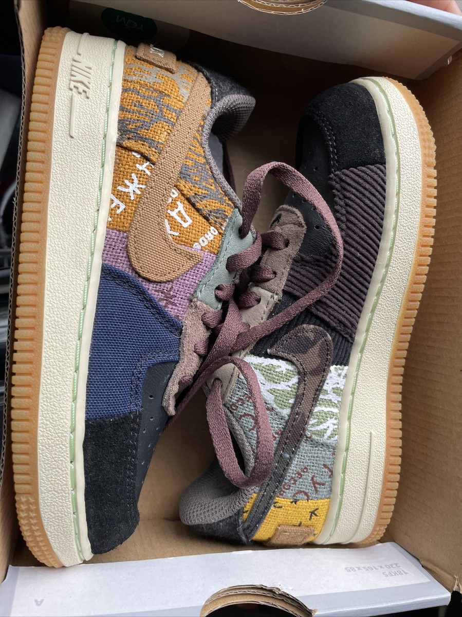 キッズtravis×AF1 Nike Travis Scott x Air Force 1 Utopia Mens Size 12 Cactus