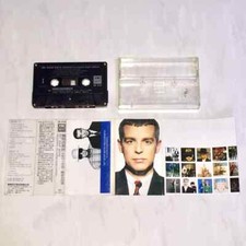 Pet Shop Boys 1991 Discography Taiwan First Edition Black Cassette Tape