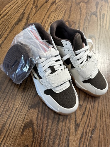 Size 4 -  Nike x Travis Scott Jordan Jumpman Jack TR Sail (FZ8117-100) FAST SHIP