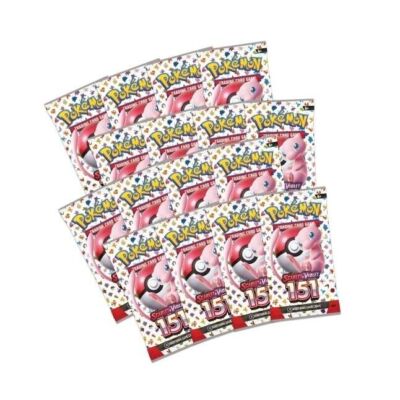 Pokemon TCG 151 Booster Pack 151未開封10パック Pokemon TCG Scarlet and Violet 151 Booster Pack, 10 Cards