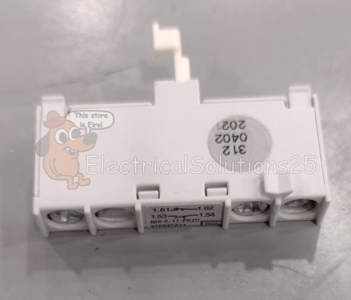 1 pc NEW EATON XTPAXFA11 (NHI-E-11-PKZ0) front Aux Contact 1 NO 1 NC - Free Ship - Picture 3 of 5